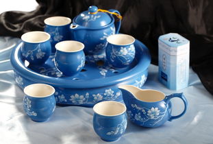 蓝韵匠心，礼遇非凡 高档蓝釉陶瓷茶具礼盒的品鉴与馈赠之道